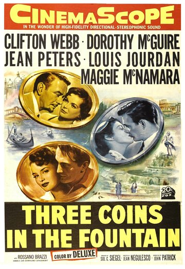 Смотреть фильм Три монеты в фонтане 1969 года онлайн